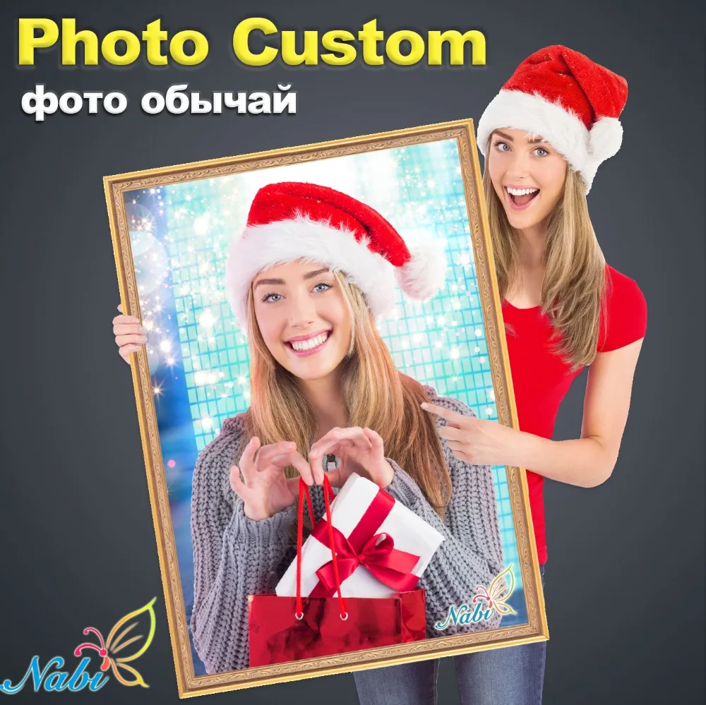 DIY фото на заказ Алмазная картина Картина Стразы Алмазная вышивка бисером вышивка крестиком полностью Квадратный бриллиант, 5D мозаика
