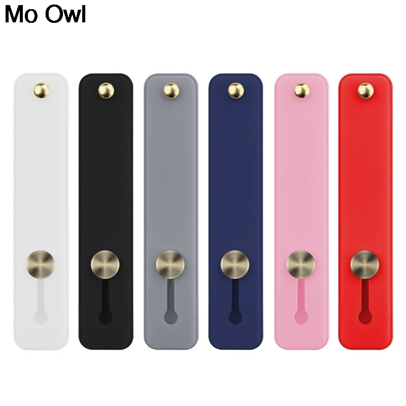 6 цветов Универсальный силиконовый браслет на запястье кольцо держатель для