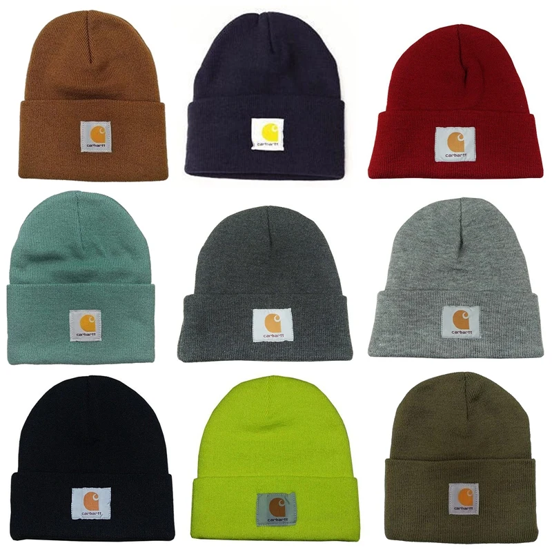 

Fashion Winter Hats for Woman New Beanies Knitted Fluorescent Hat Girls Autumn Female Beanie Cap Warmer Bonnet Ladies Casual Cap