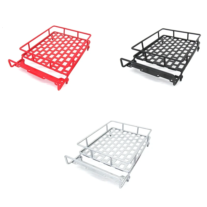 

for MN D90 D91 D96 D99 MN90 MN99S 1/12 RC Car Upgrade Parts Metal Luggage Carrier Tray Roof Rack Accessories