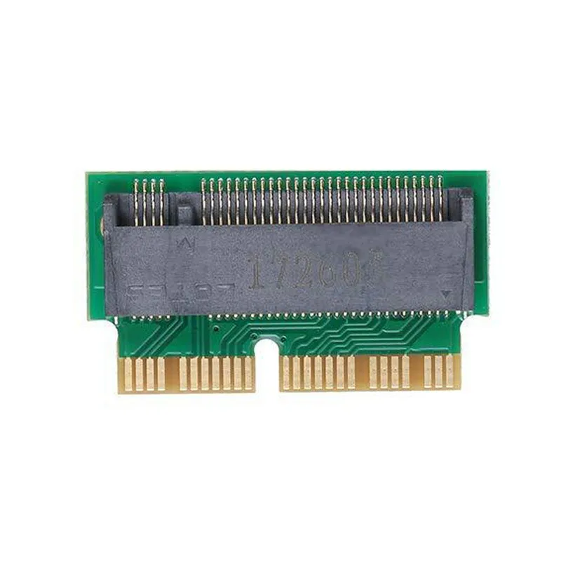 M Key M.2 PCIe X4 NGFF AHCI 2280 SSD 12 + 16Pin адаптер карта как для MACBOOK Air 2013 2014 2015 A1465 A1466 Mac Pro A1398