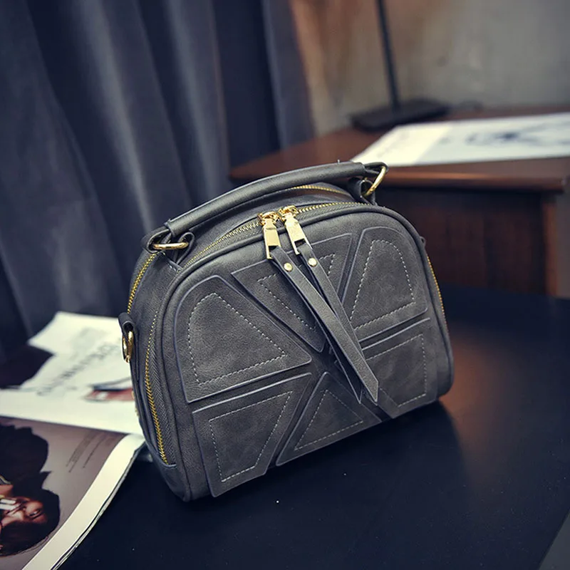 Light Grey Женские сумки-мессенджеры женские сумки маленькие сумки женские сумки через плечо модные дизайнерские сумки Лоскутные - Цвет: Light Grey
