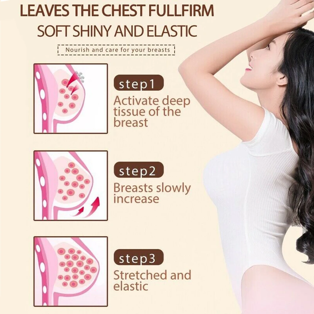 40g Natural Ginseng Portable Breast Enhancement Cream Soft Shiny Firm Chest Boobs Elasticity Safe Increase Tightness Care | Красота и
