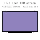 Тонкая светодиодная матрица 15,6 дюйма для Lenovo thinkpad P50S P50 T560 L570 L580 L590 P51 ЖК-экран ноутбука 30 контактов EDP 1920*1080