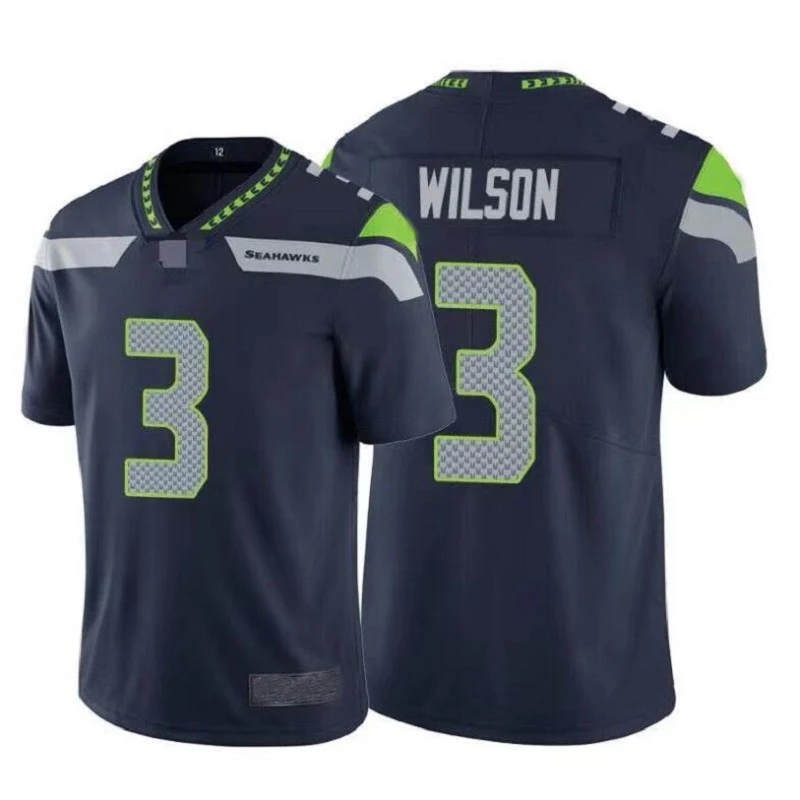 

2021, Мужская футболка для регби Seattle Seahawks, размер S-M-L-XL-2XL-3XL, высокое качество