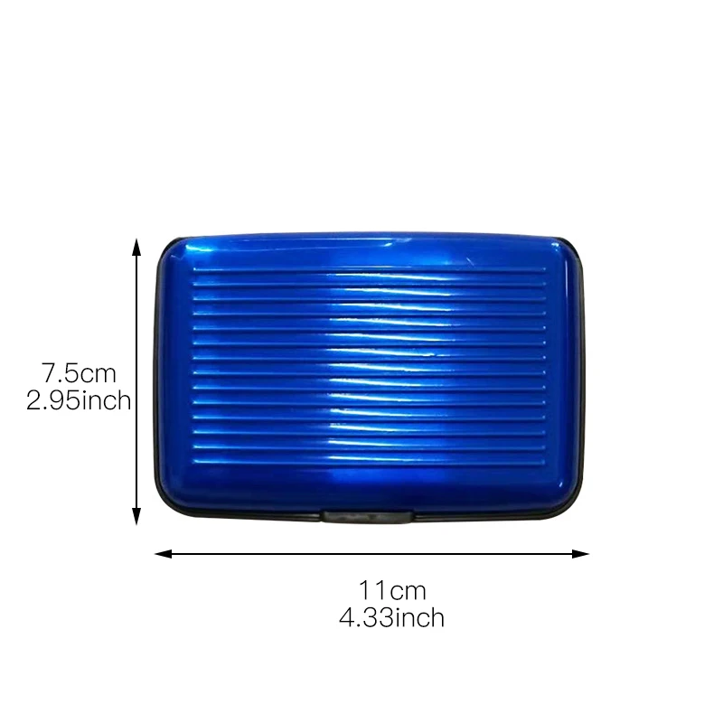 Футляр для карт держатель унисекс тонкий водонепроницаемый антимагнитный