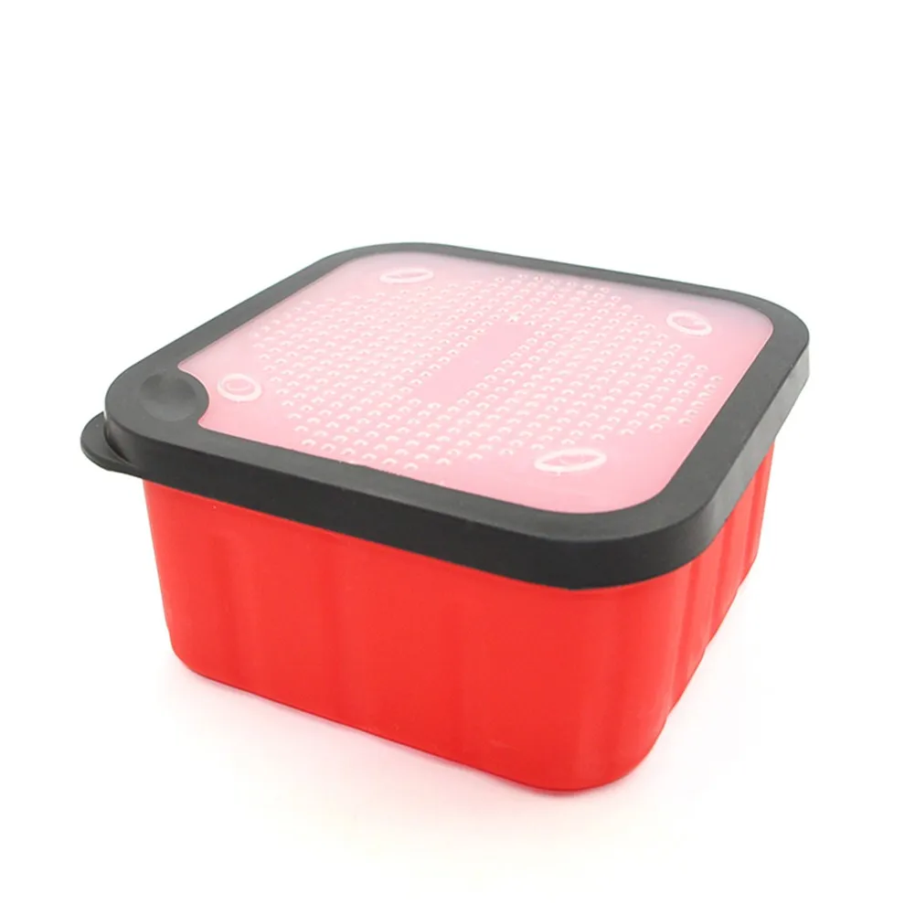 Fishing Maggot Bait Boxes With Breathable Fitting Lids Live Bait Storage Box Bloodworms Bait Container Pesca Iscas Fish Tackle