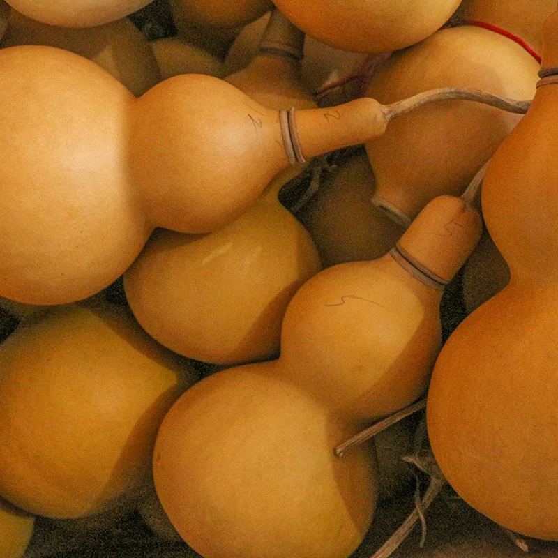 Традиционная китайская натуральная тыква на удачу Ву Лу сухая Ху деревянная