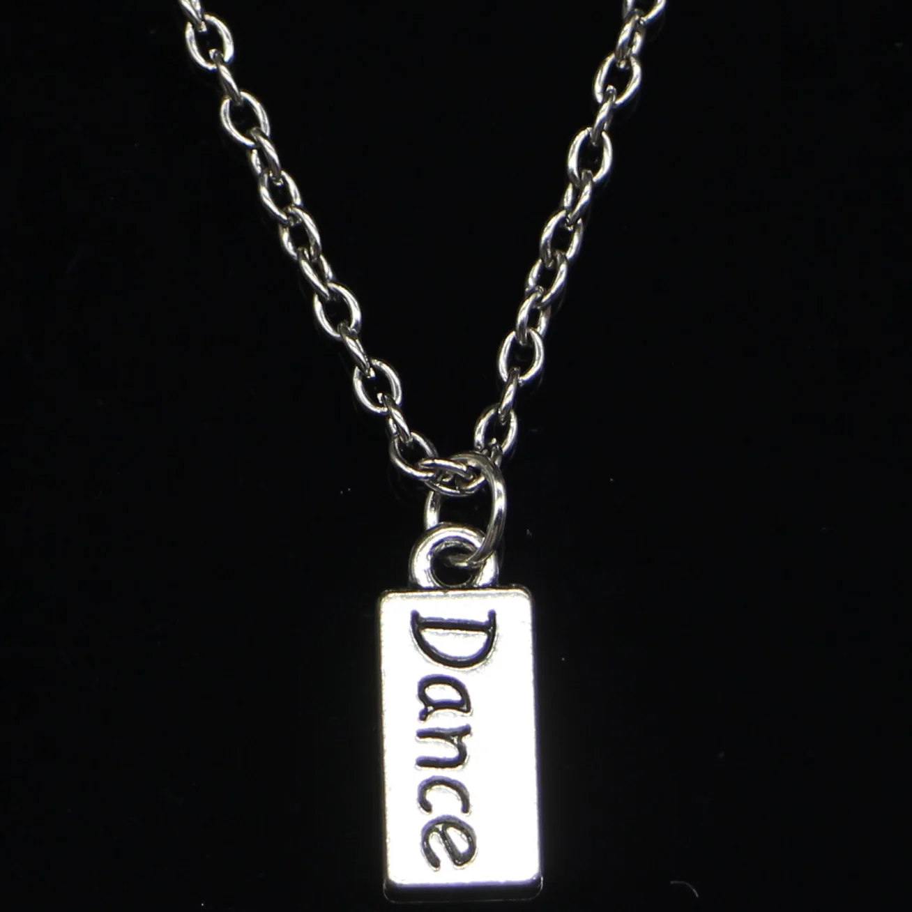 Новое модное ожерелье 7x17 мм пластины кулоны для танца Короткие Длинные женские и