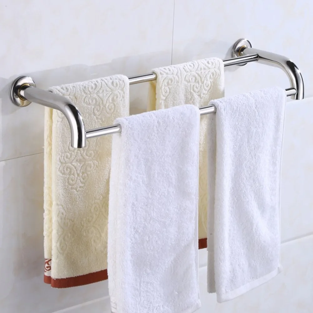 Антикоррозийная стойка из нержавеющей стали для ванной комнаты Полка полотенец