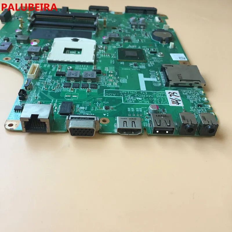 Материнская плата PALUBEIRA 2520 0WCP0C WCP0C для ноутбука DELL Inspiron 3520 11280 SLJ8F DV15-1 MXRD2 100%