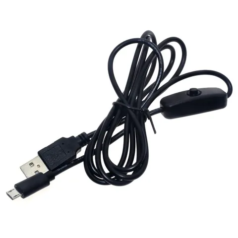 WAVGAT Кабель питания для Raspberry Pi с выключателем