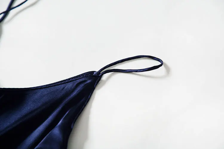 Женская шелковая рубашка Camisole черная летняя новый стиль 2020 внутренняя ткань