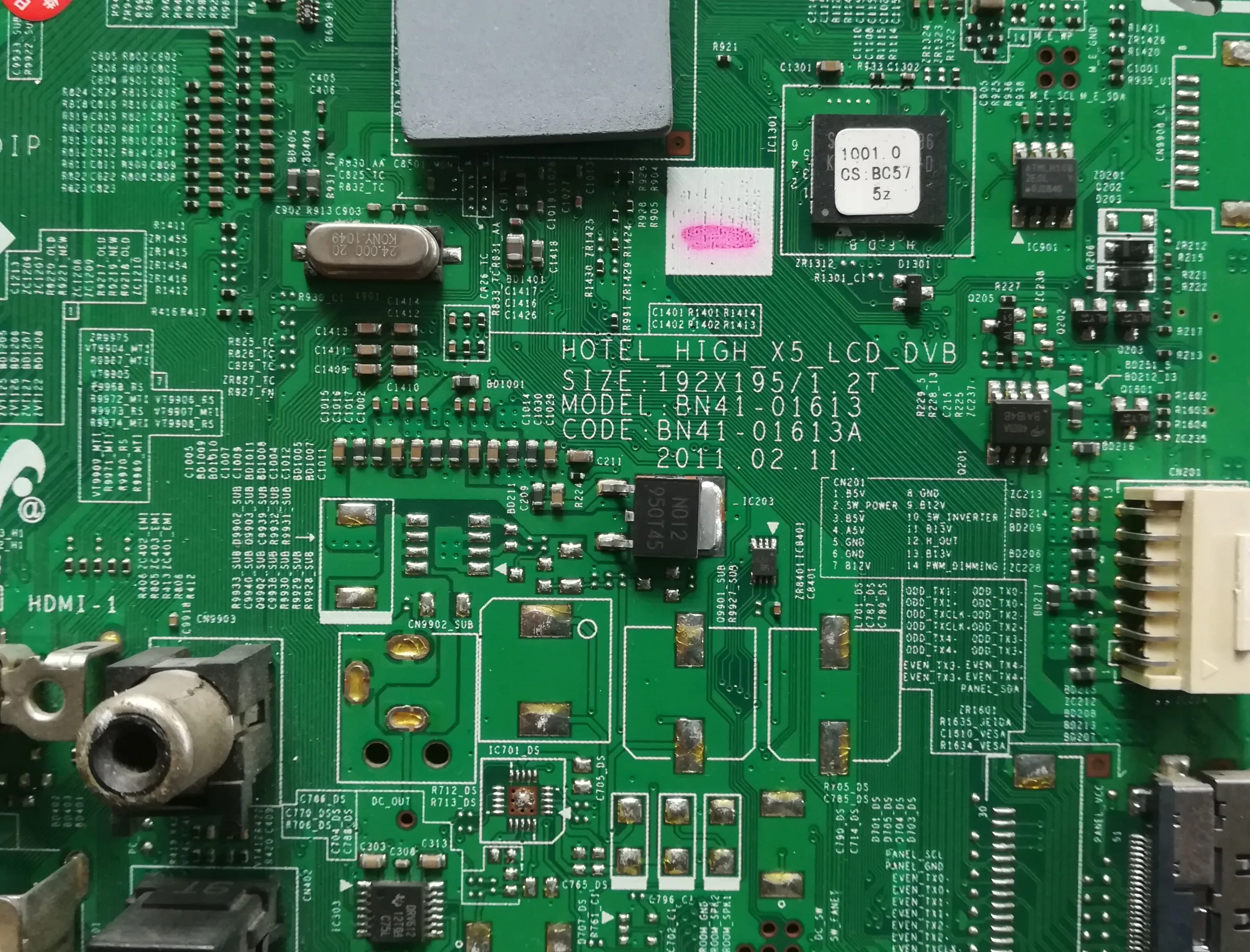 

Original logic board main board la40d560f9t main board bn41-01613b with v400h1-l12 circuit board