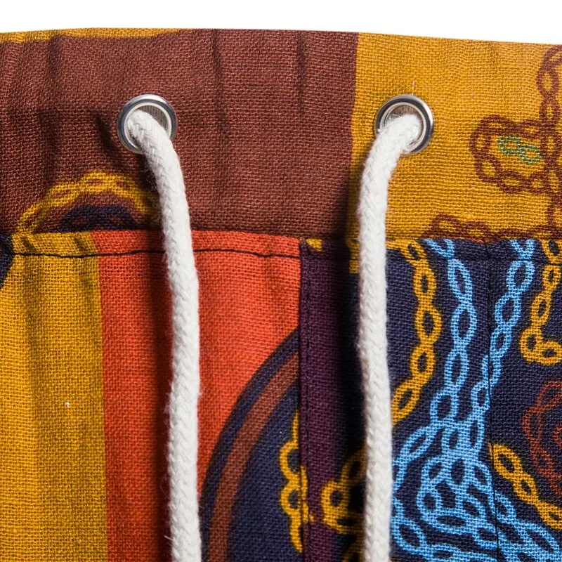 Брюки мужские на шнурке спортивные джоггеры с цветочным принтом повседневные