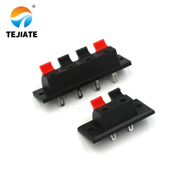 

Зажим для динамика, 10 шт., громкий динамик/проводка/пластина/аудиозажим, 2P/4P