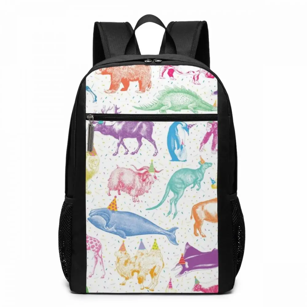 

Zebra Backpack Zebra Backpacks Pattern Trendy Bag High quality Multi Function School Men's - Women's Bags