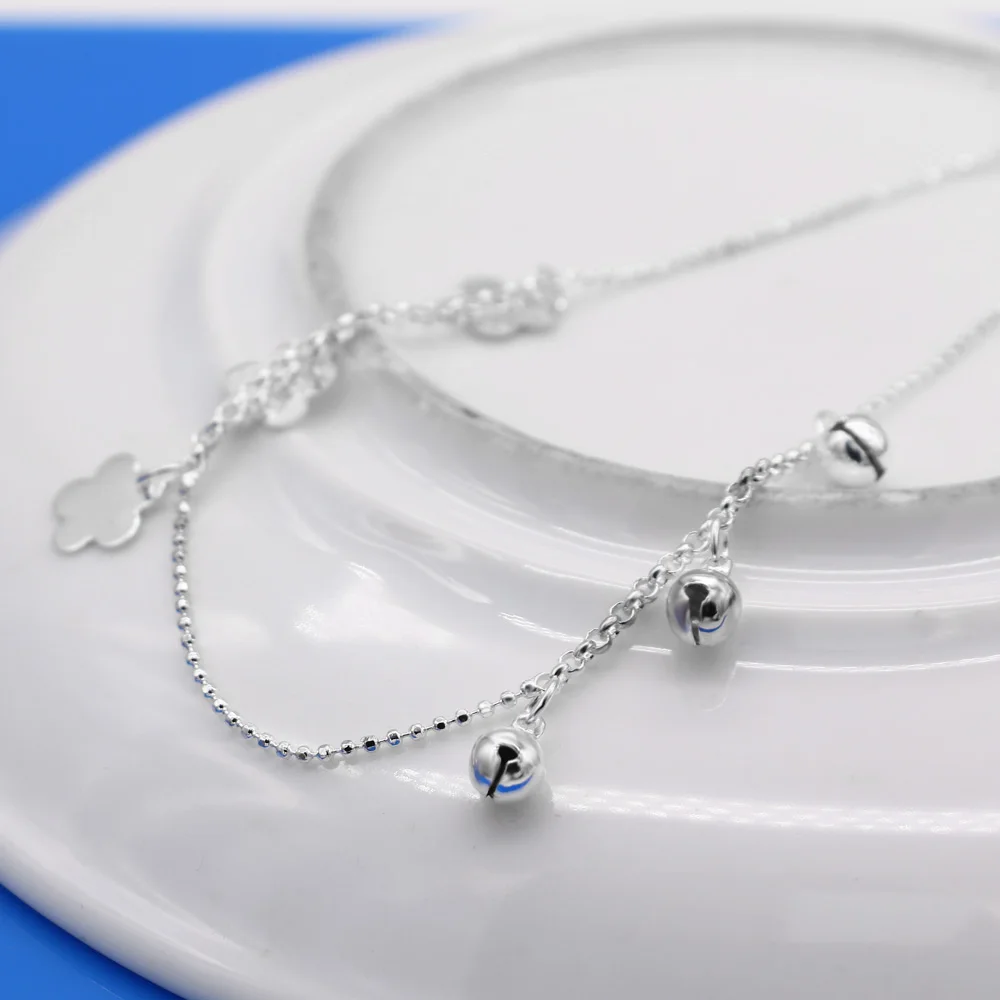 Новый ножной браслет из стерлингового серебра 925 пробы женские ножные браслеты