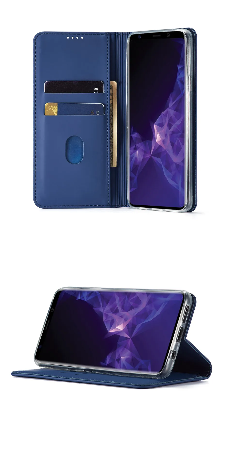 S9 Plus чехол для samsung S9 Plus чехол флип-чехол для телефона Магнитный на samsung Galaxy S9 Чехол кожаный винтажный кошелек Чехол S9+ чехол