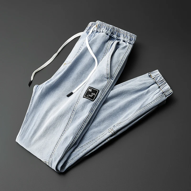 

Men's Hip Hop Cargo Jeans New Clothes Harun Stretch Jogging Pants Autumn Spring 2021/ cargo pants men / black jeans men