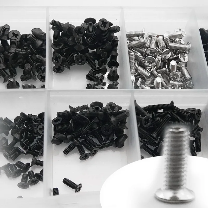 500 шт. набор для ноутбука универсальный маленький винтов Hp Samsung M2/M2.5/M3 * 3/3.5/4/6/8 |