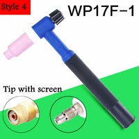 welding tig torch flexible head wp17 wp17f wp17f 1torch body tig welding accessories tig head gas cooled