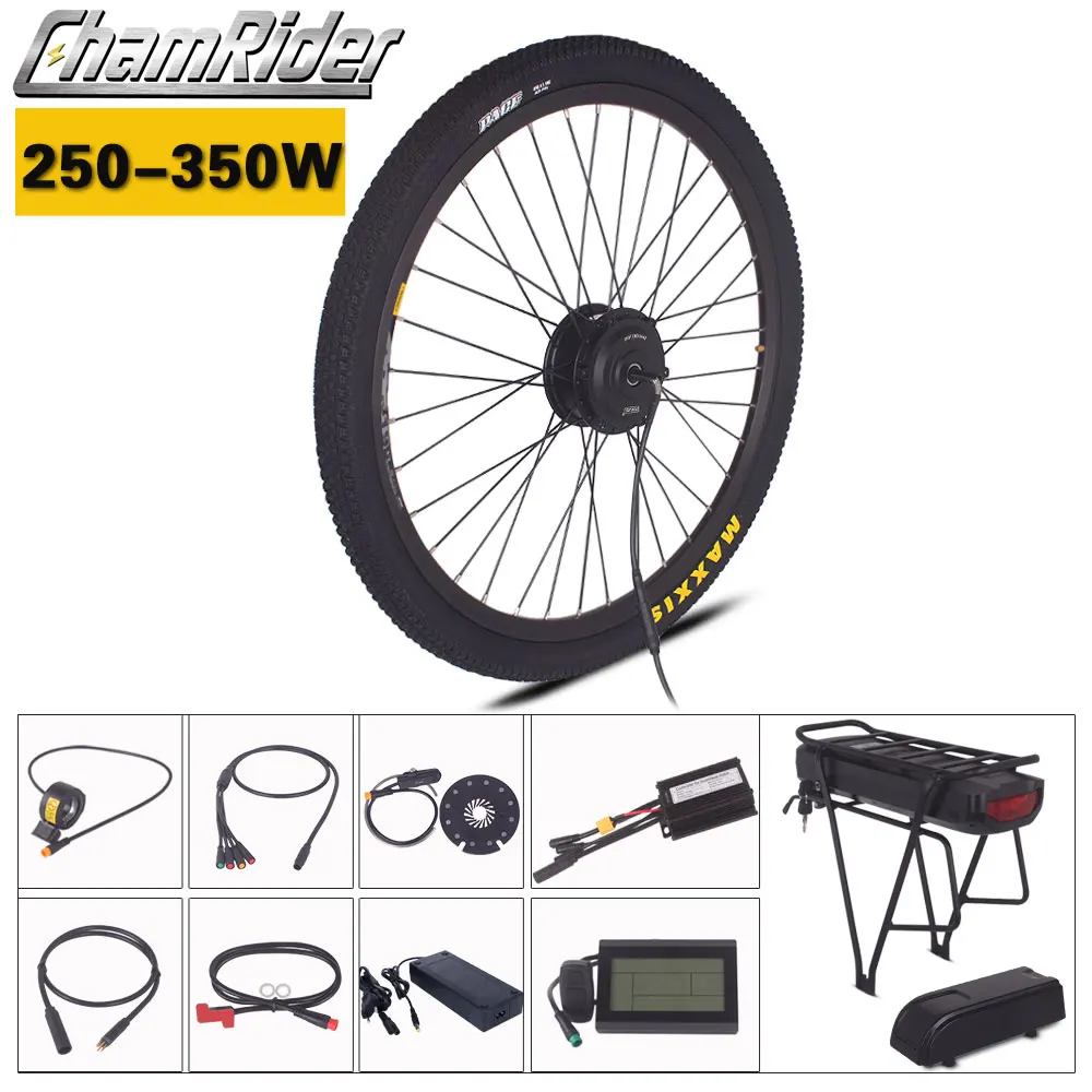 Комплект для переоборудования велосипедов Chamrider ebike 250 Вт 350 36 В 48 52 в
