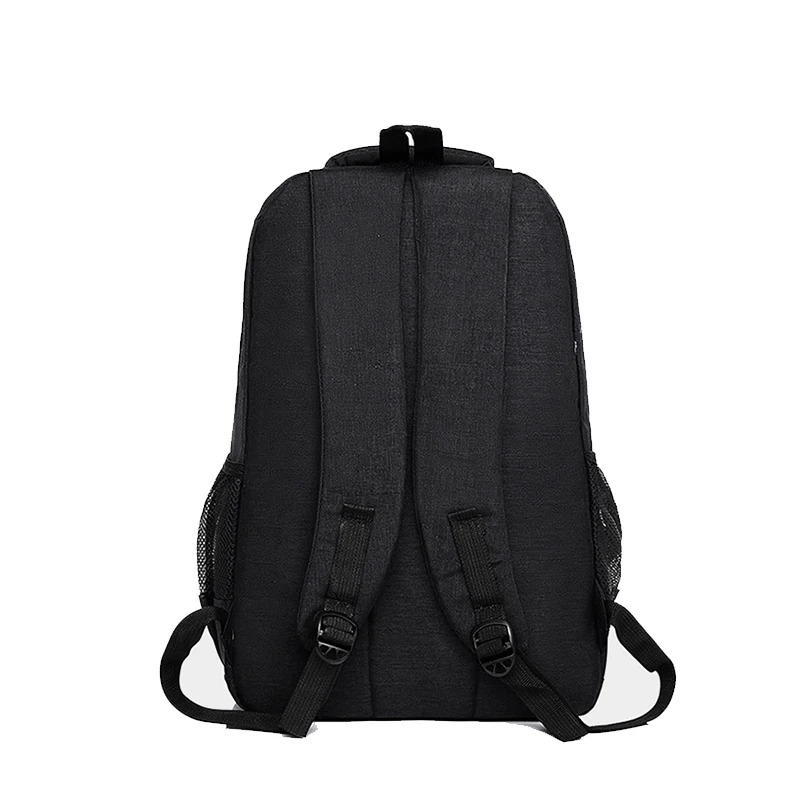 

Large Capacity Men Backpacks High Schoolbags for Teenagers Boy Nylon Black USB Charging Back Pack Male