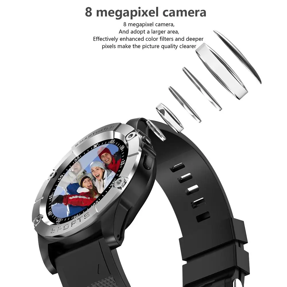 Смарт часы SW98 умные с напоминанием о сне и гироскопом браслет карта многоязычная