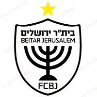 fuwo trading car stickers pvc isreal new beitar jerusalem creative decoration decals for auto tuning styling vinyls