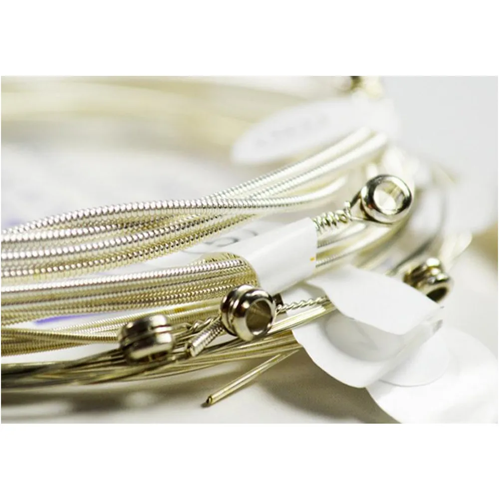 Струны для акустической гитары ZIKO шестиугольные стальные музыкальные