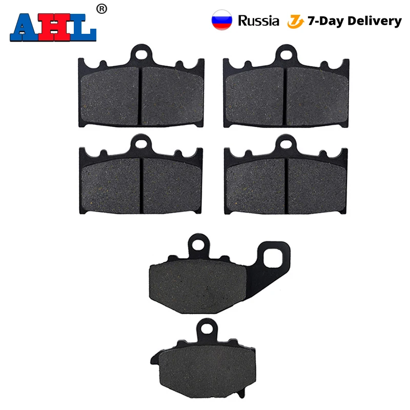 Передние и задние тормозные колодки для мотоциклов комплект KAWASAKI ZZR400 ZX400 N 1993 1999 ZX