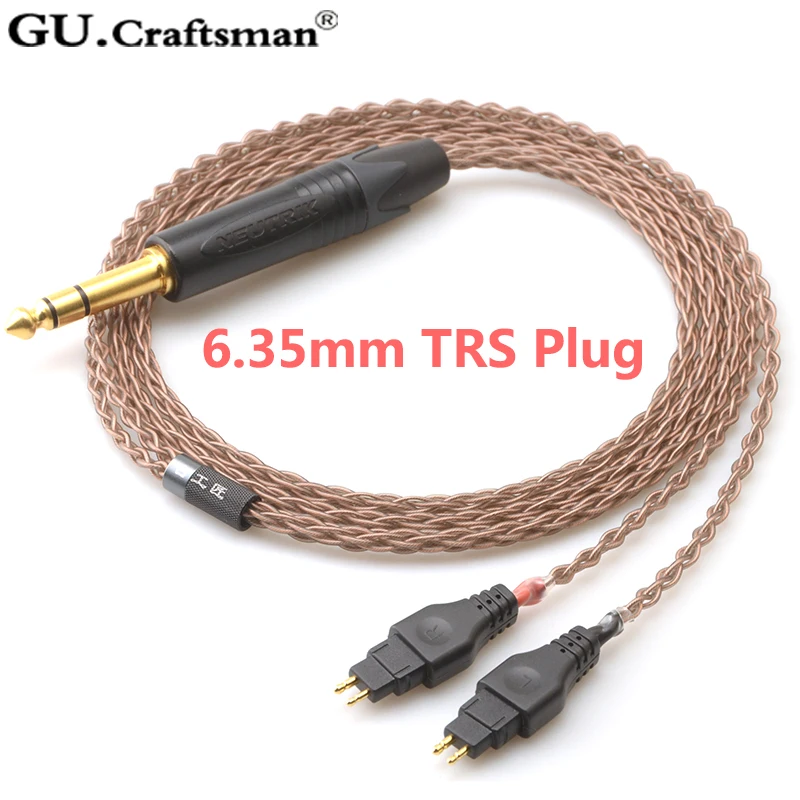 GUcraftsman 6N OCC медь для SENNHEISER HD600 HD650 HD600s 4 4/2 5 мм Баланс наушников обновление