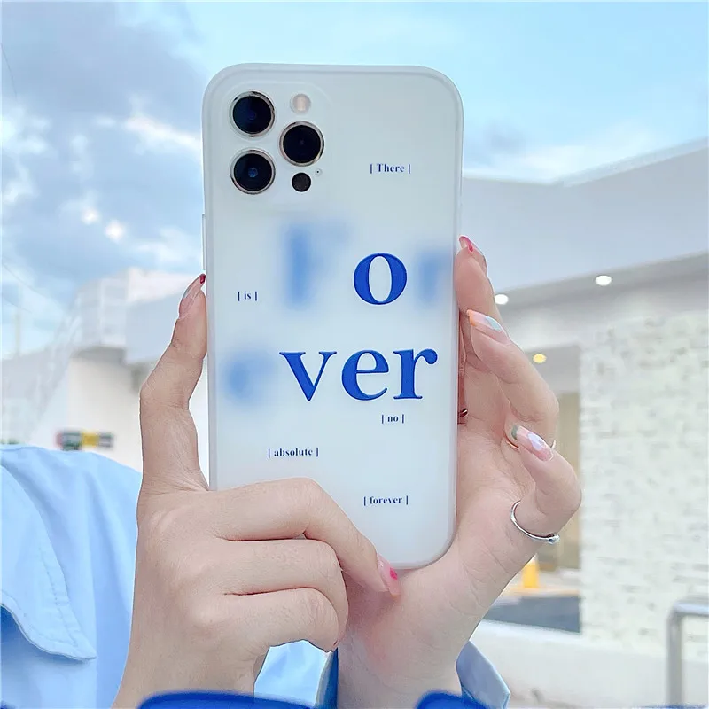 

For iphone 12 Pro Max Mini Matte Translucent cover Soft silicone Phone Case For iphone 11 pro XS MAX XR X 7 8 Plus SE Lite Funda