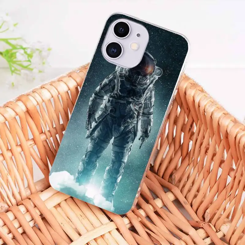 

Cosmonaut Phone Case For Iphone 11 12 PRO MAX X XS XR 6S 8 PLUS SE 2020 For Iphone 11 Case