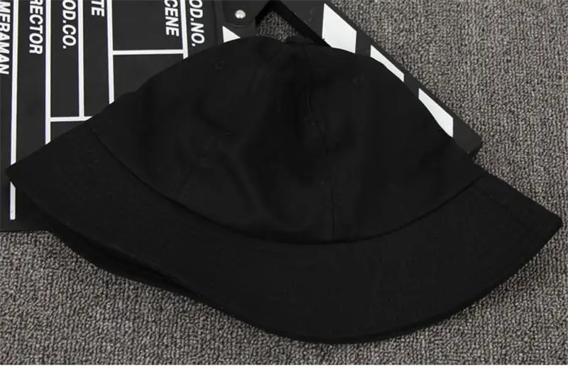 

2020 2020 Black Solid Dome Bucket Hat Fisherman Hat Outdoor Travel Hat Sun Cap Hats for Men and Women 486