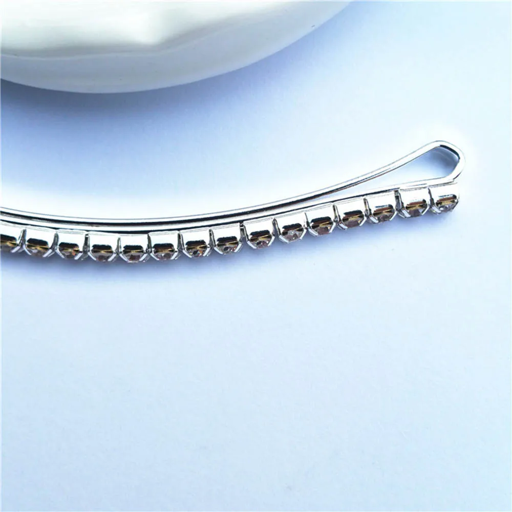 Заколки для волос в Корейском стиле женские модные зажимы с кристаллами