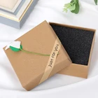 Подарочная коробка для ювелирных изделий, бумажная коробка для подарков на свадьбу, день рождения, Рождество, прочная Подарочная коробка для браслетов и браслетов LH001