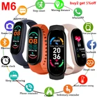 Смарт-часы M6 для Xiaomi Huawei M6, фитнес-браслет, спортивные водонепроницаемые часы с шагомером, часы на русском, испанском, французском, смарт-браслет M6