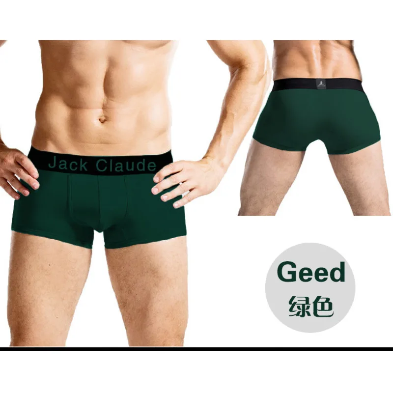 

2 Pieces New Mens Underwear Boxers Cotton Sexy Underpants For Man Shorts Panties Bodysuit Cuecas Hombres Boxeador Calzoncillos