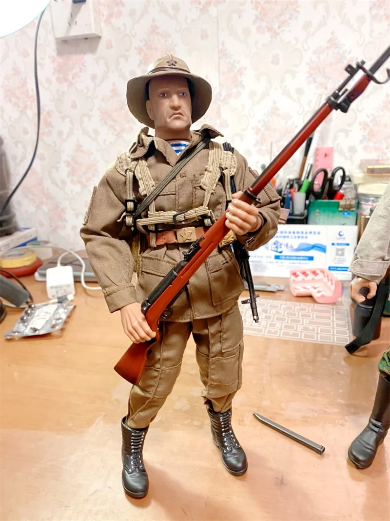 

In Stock For Sale DML 1/6th WWII German 98K Sniper Rifle Weapon Gun For Mostly 12 inch Doll Figures Collectable