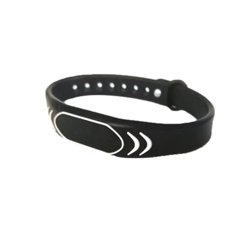 1 шт. 125 кГц EM4100 черная RFID карта только считывание браслета брелок