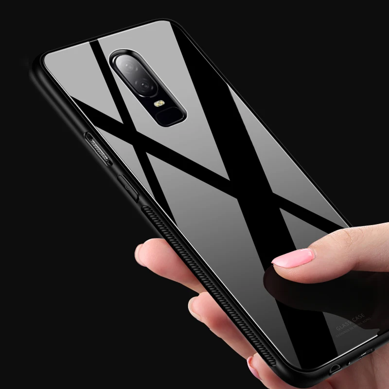 YUETUO стекло бронированный телефон назад etui, coque, чехол, чехол для one plus 7 pro 6 6 t 5 t 6 t 5 t для oneplus 7 аксессуары