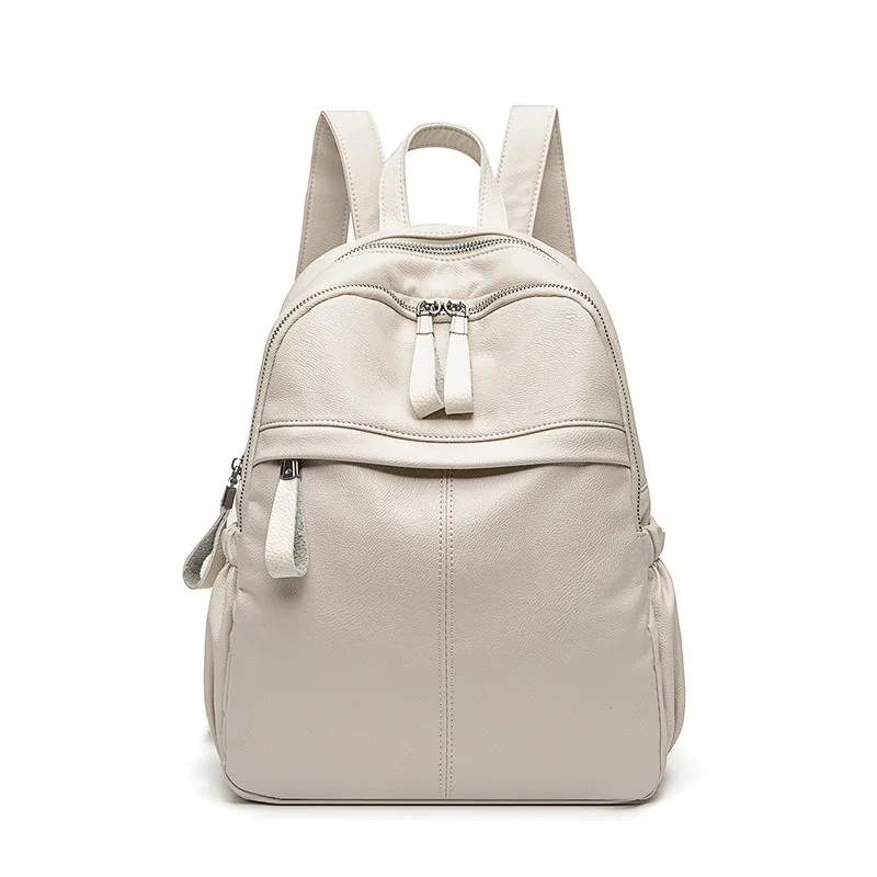 

Cute Backpack Women Bag Pack Fashion Trends Small Luxury Black Backpacks For Girls Travel Pink Backpack Genuine Leather 2020 New