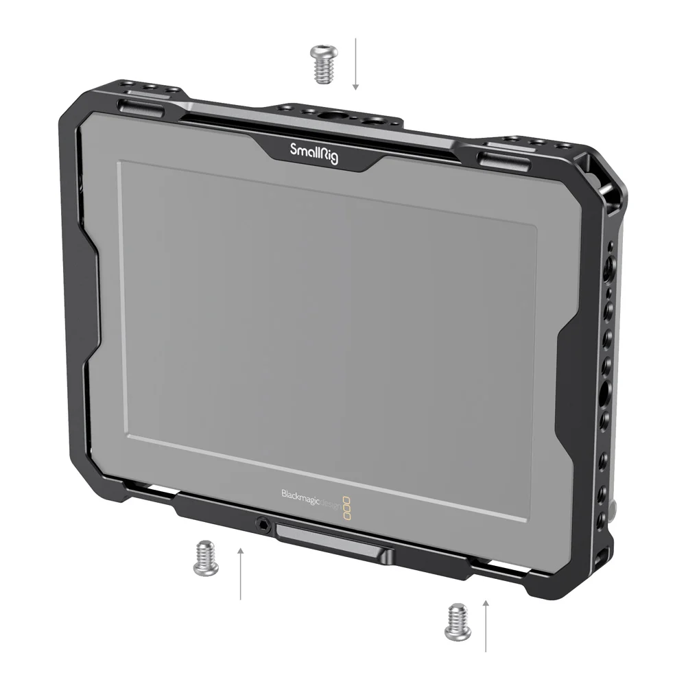 Клетка SmallRig с солнцезащитным капюшоном и зажимом HDMI для Blackmagic Design видеопомощник 7