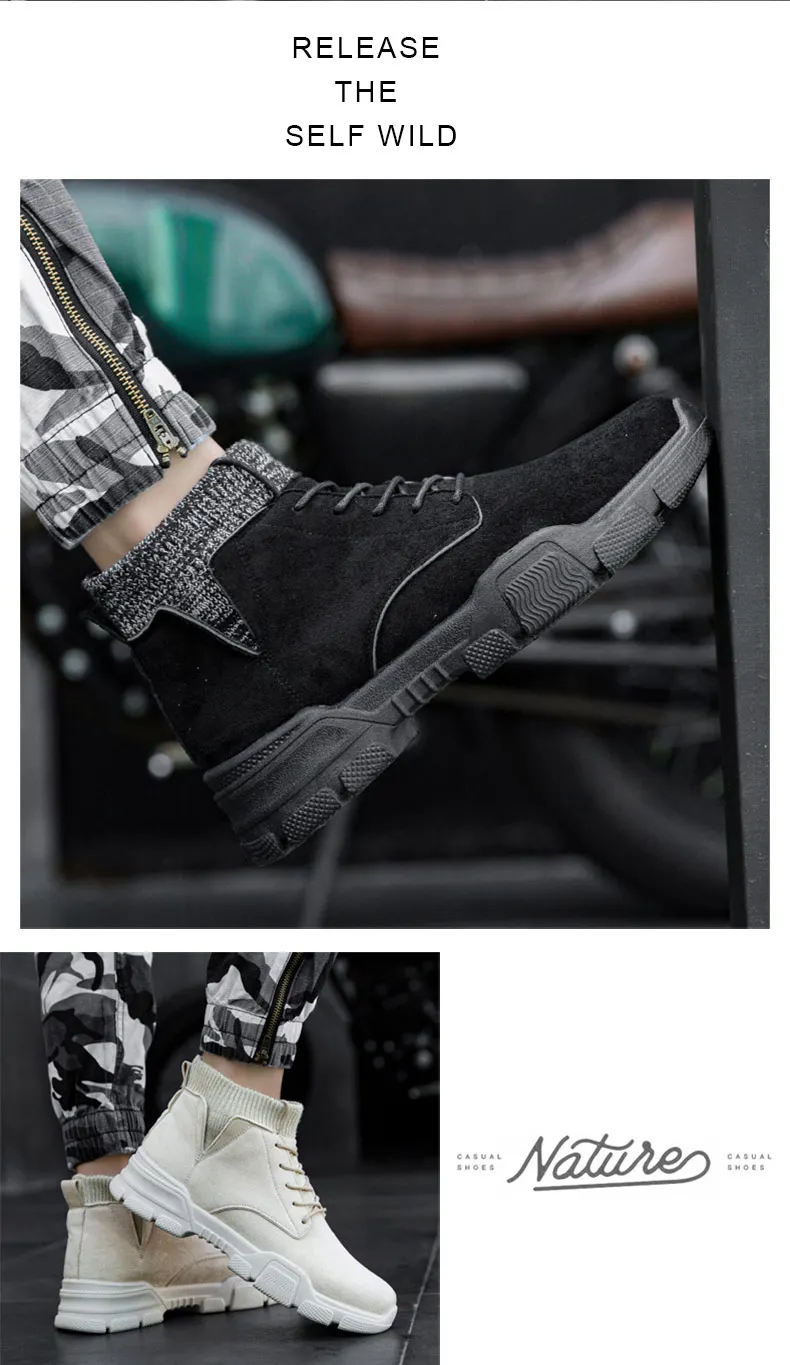 Мужская обувь высокого качества; дышащая обувь; zapatos hombre; цвет коричневый; ; мужские ботинки больших размеров; Водонепроницаемая осенне-зимняя Уличная обувь