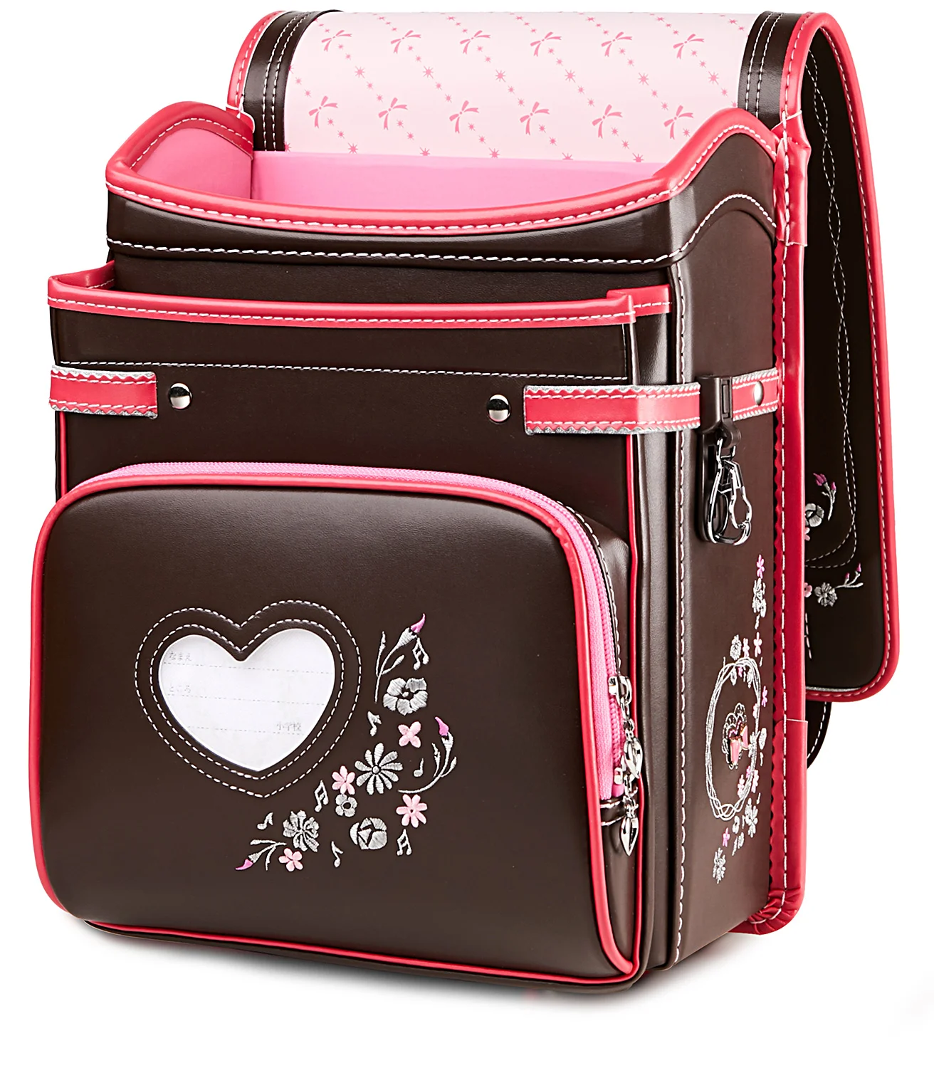 Coulomb Japan Children Wreath School Bag Girls Kid Orthopedic Backpack School Students Bookbags PU Randoseru Bags 2021 Design