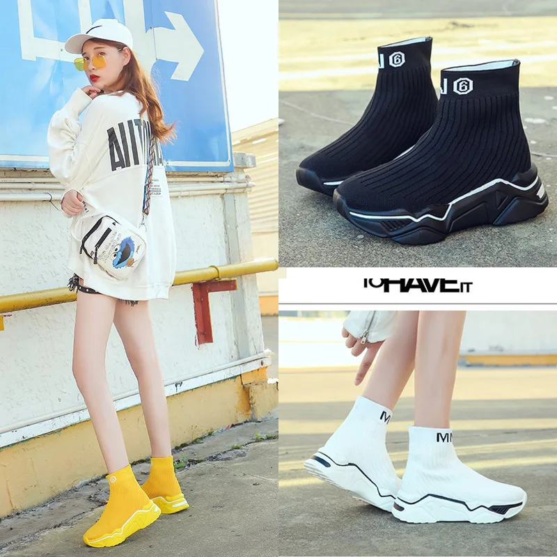 Модная повседневная обувь удобные женские кроссовки на мягкой платформе с