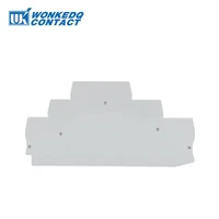 ptst series barrier plate d st 1 52 54610 for pt st wire electrical connector din rail terminal block accessories end cover