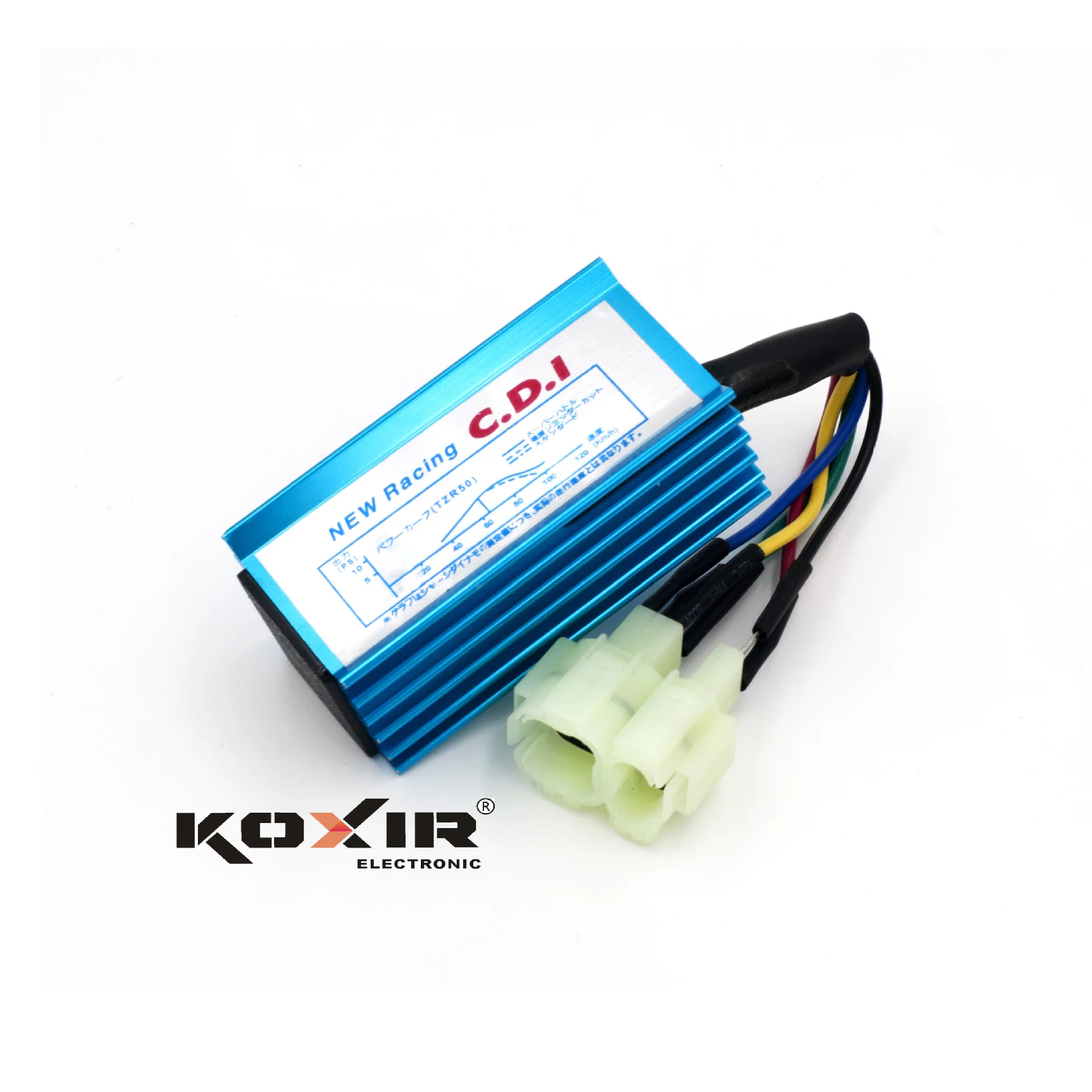 KOXIR мотоцикл модифицированный воспламенитель Cdi GY6 круглая головка/6 Pin для